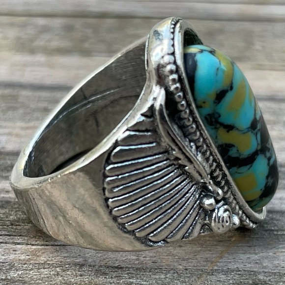 Ring Silver Tone Fashion Rings Jewelry Unisex Ring - Picture 4 of 11